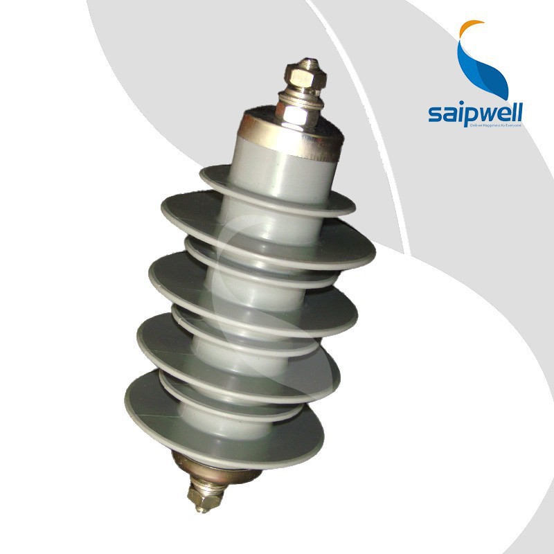 lightning arrester ,24kv High voltage polymer metal-oxide lightning arrester with bracket surge arrester