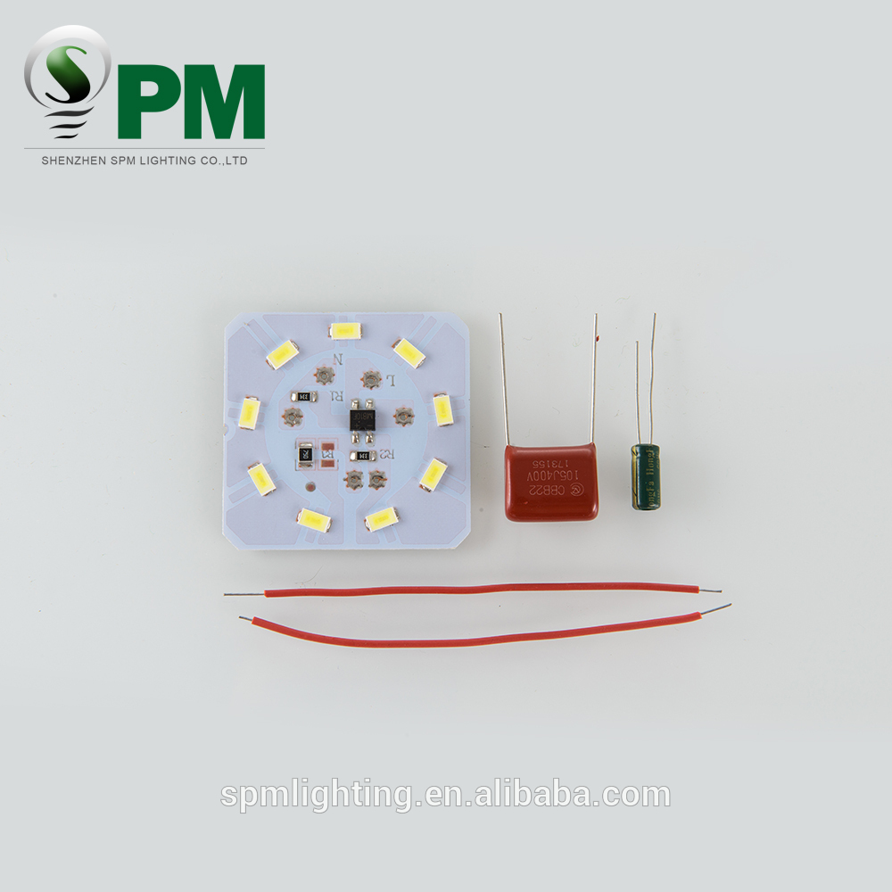 Warm White Light Energy-saving Bulb for Home / Commercial Use bulb, led plastic lamp