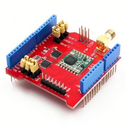 Long distance wireless 433/868/915Mhz Lora Shield Mega2560 Due