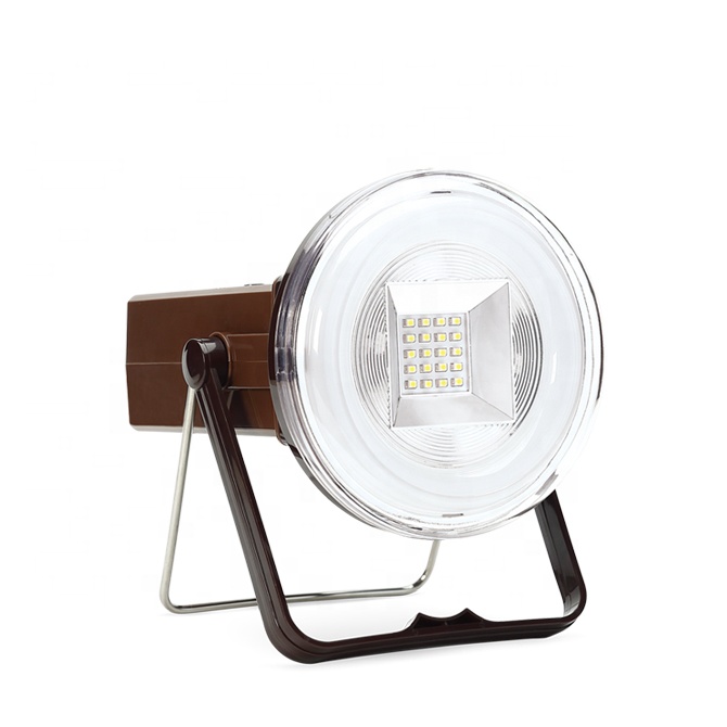 Solar system rechargeable led emergency light camping light