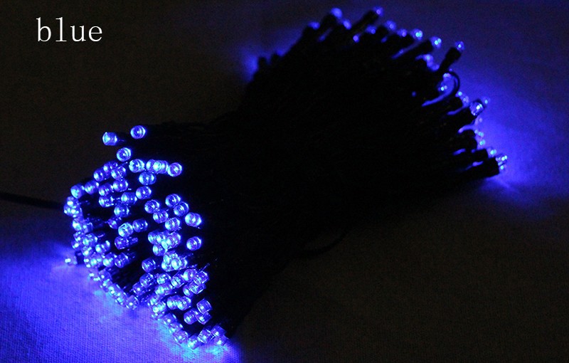 50/100/200 LED Outdoor Solar Lamps LED String Lights Fairy Holiday Christmas Party Garlands Solar Garden Waterproof Lights