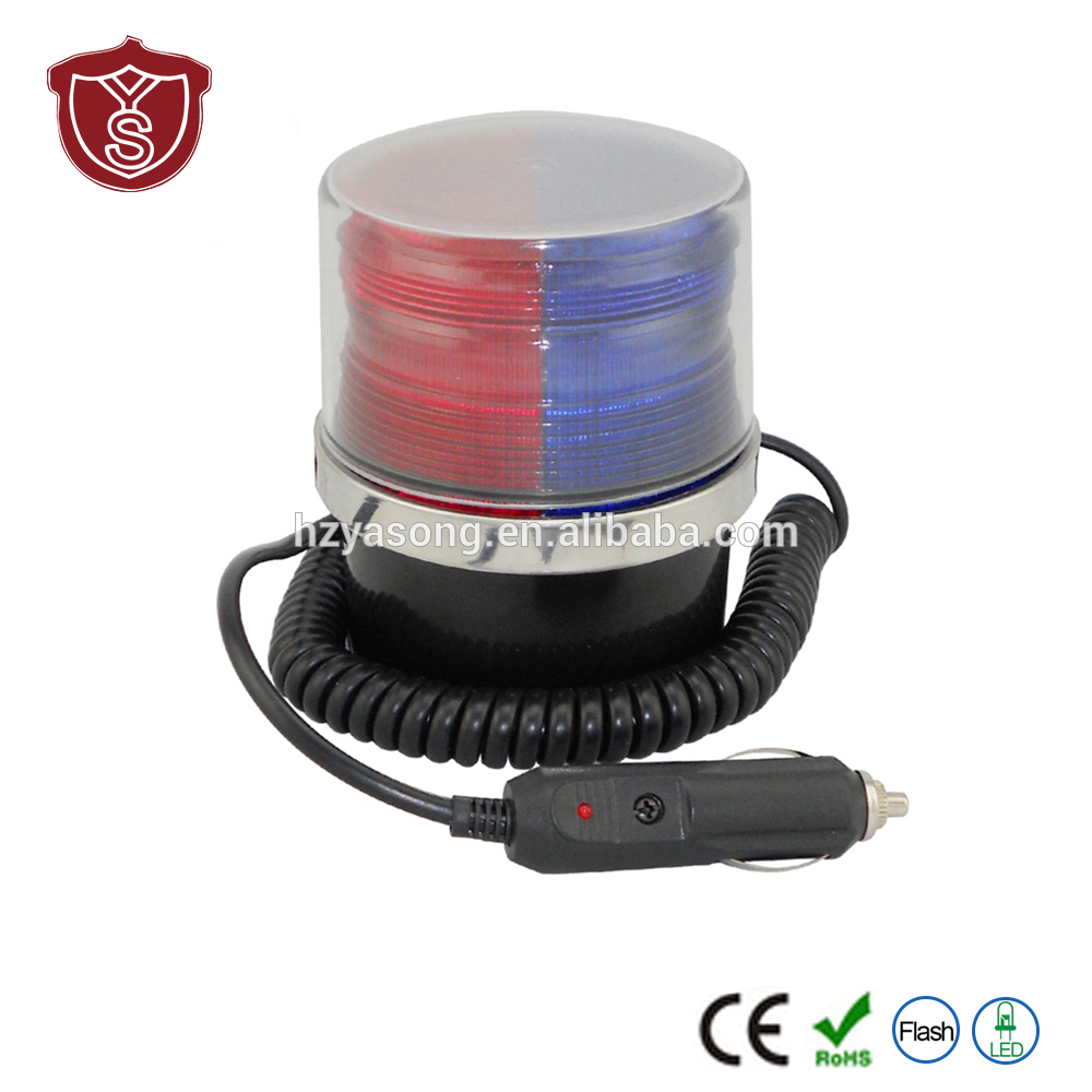 LTD-5092 5W led car strobe warning light with cigarette lighter cable