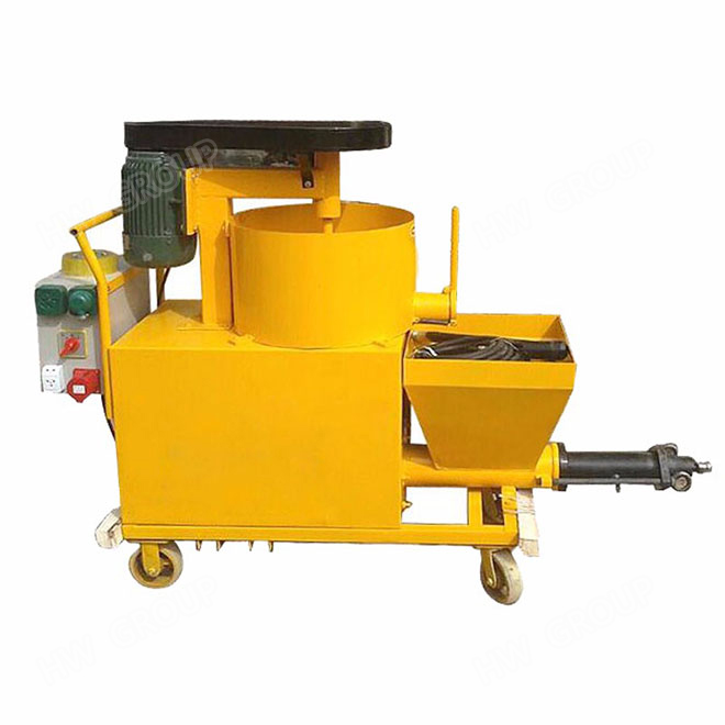 Auto cement rendering spray putty machine for sale