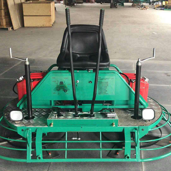 mini ride on concrete power trowel machine