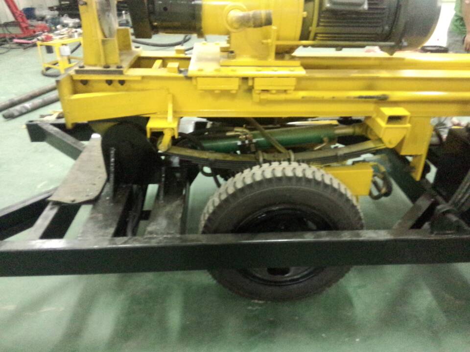 HQZ200-Pneumatic Well Drilling rig(wheel type)