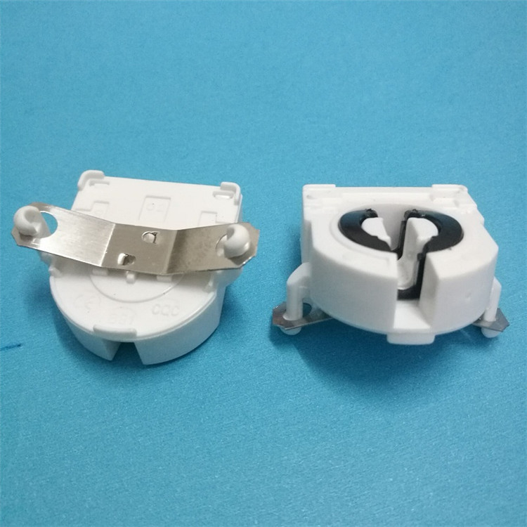 LED Fluorescent Lamp Holder lighthouse Grille T8 Tube Base Socket with spring