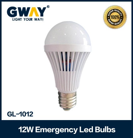 rechargeable 24 SMD home led emergency bulbs led lamp with battery AC/DC 12W