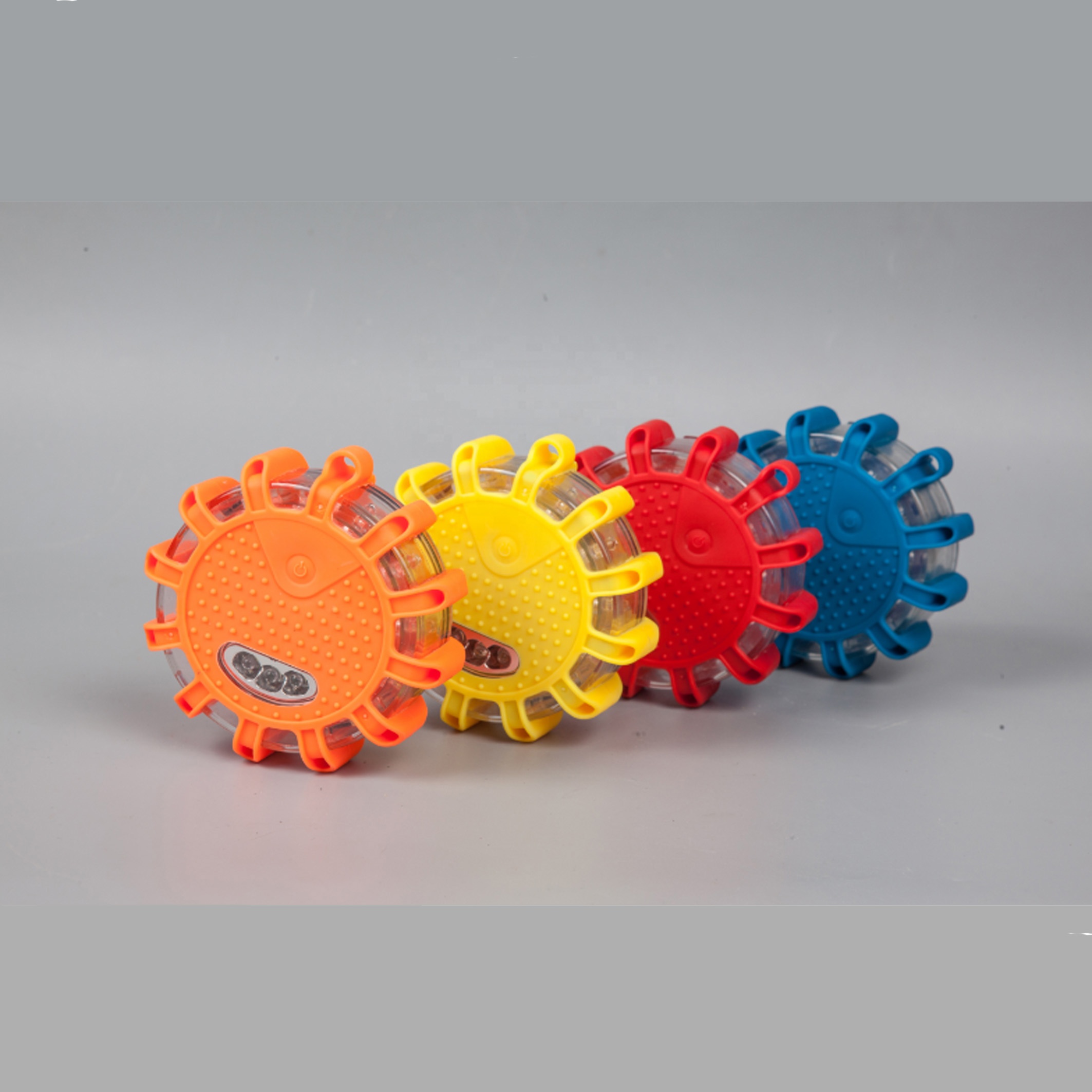 High quality rechargeable ambinet led emergency road flares with hook