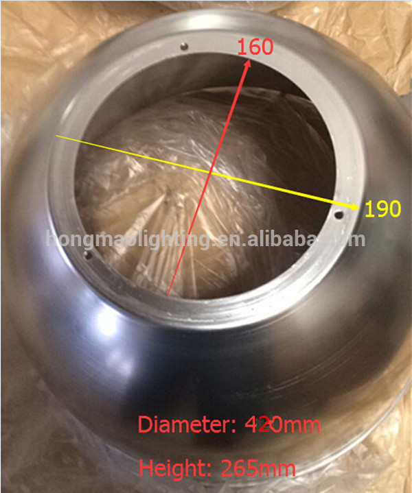 outdoor industrial led high bay light reflector led lighting aluminium reflector housing