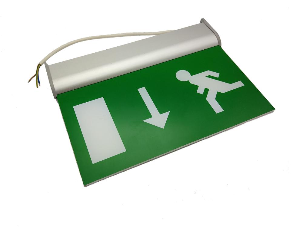 Double-side LED Emergency Exit Sign With 3 Years Warranty