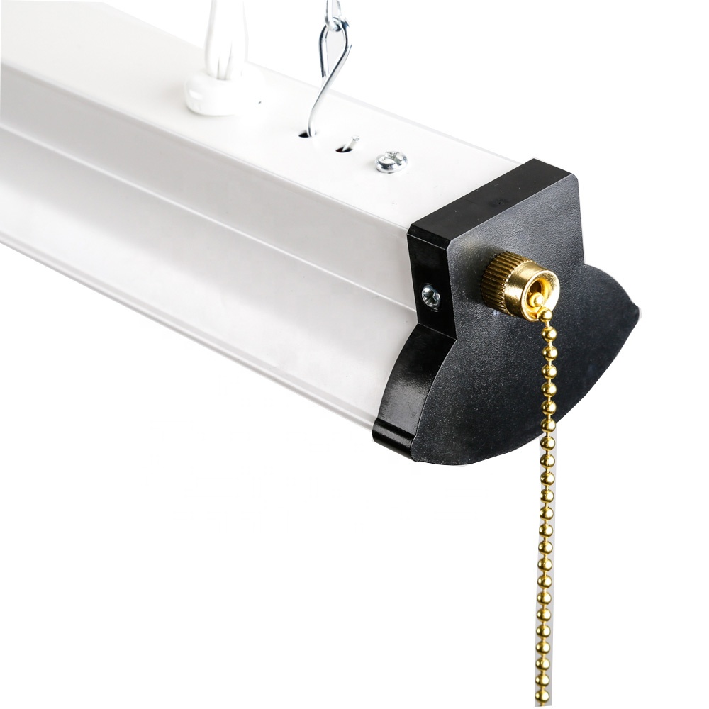 LED Shop Light for garages,4FT 4500LM,5000K Daylight White,LED Ceiling Light,ETL listed,with pull Chain( on/off)