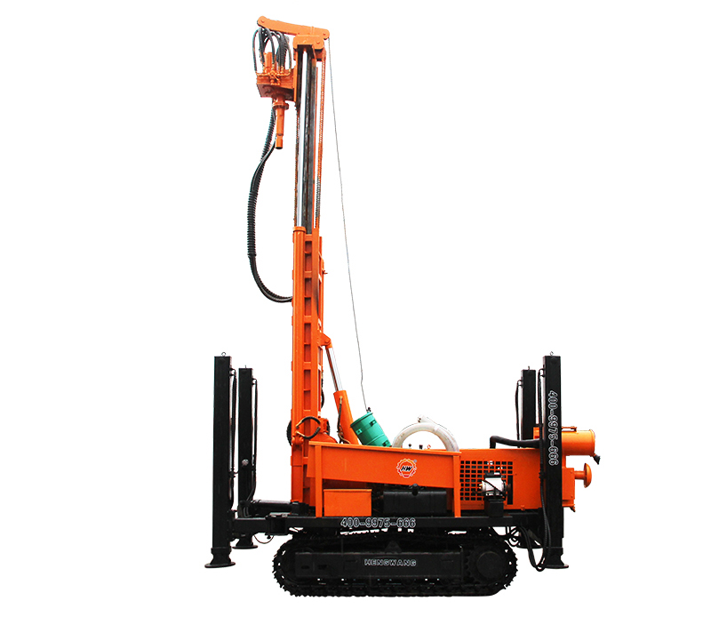 HQZ260L Pneumatic Drilling Rig China crawler hydraulic drilling rig in good price