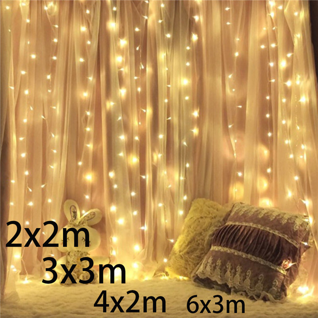 outdoor Christmas decorations flexible led curtain display clearance led curtain light