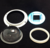 LED glass lens 78mm 90degree, special design for Cree cob 3070 leds