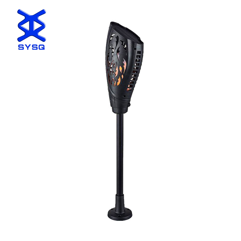 2019 Innovative Product Dancing Flames LED Flickering Torches Lantern Outdoor led solar light for Garden Yard lamp