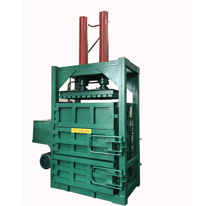 Waste Bale Wrapping Machine Vertical Hydraulic Baler