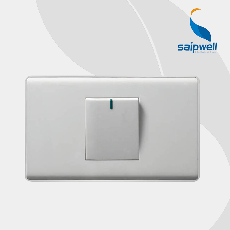 SAIP/SAIPWELL PC 250V 10A CB CE High Quality Italy Wall Switch