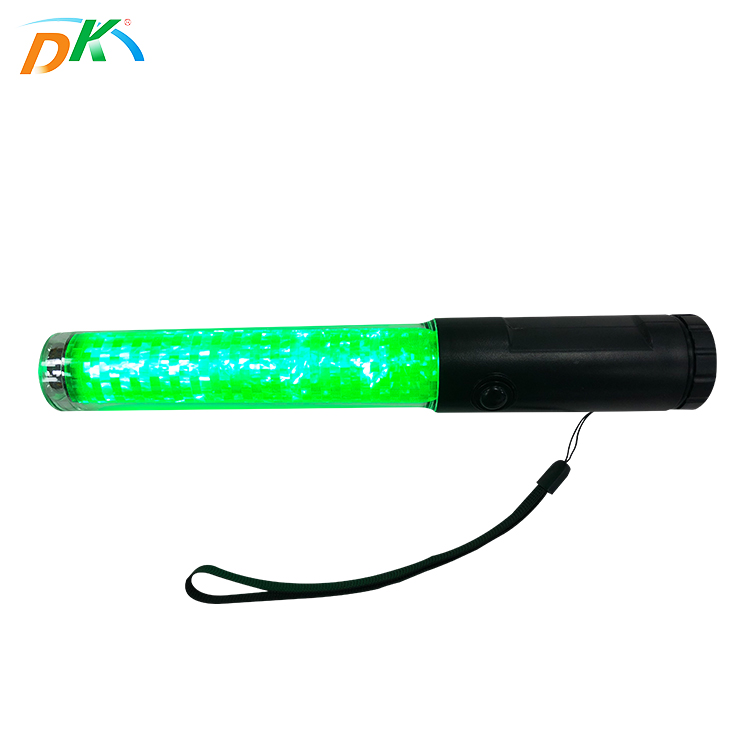 Traffic safety PVC material led light signal control warning wand baton