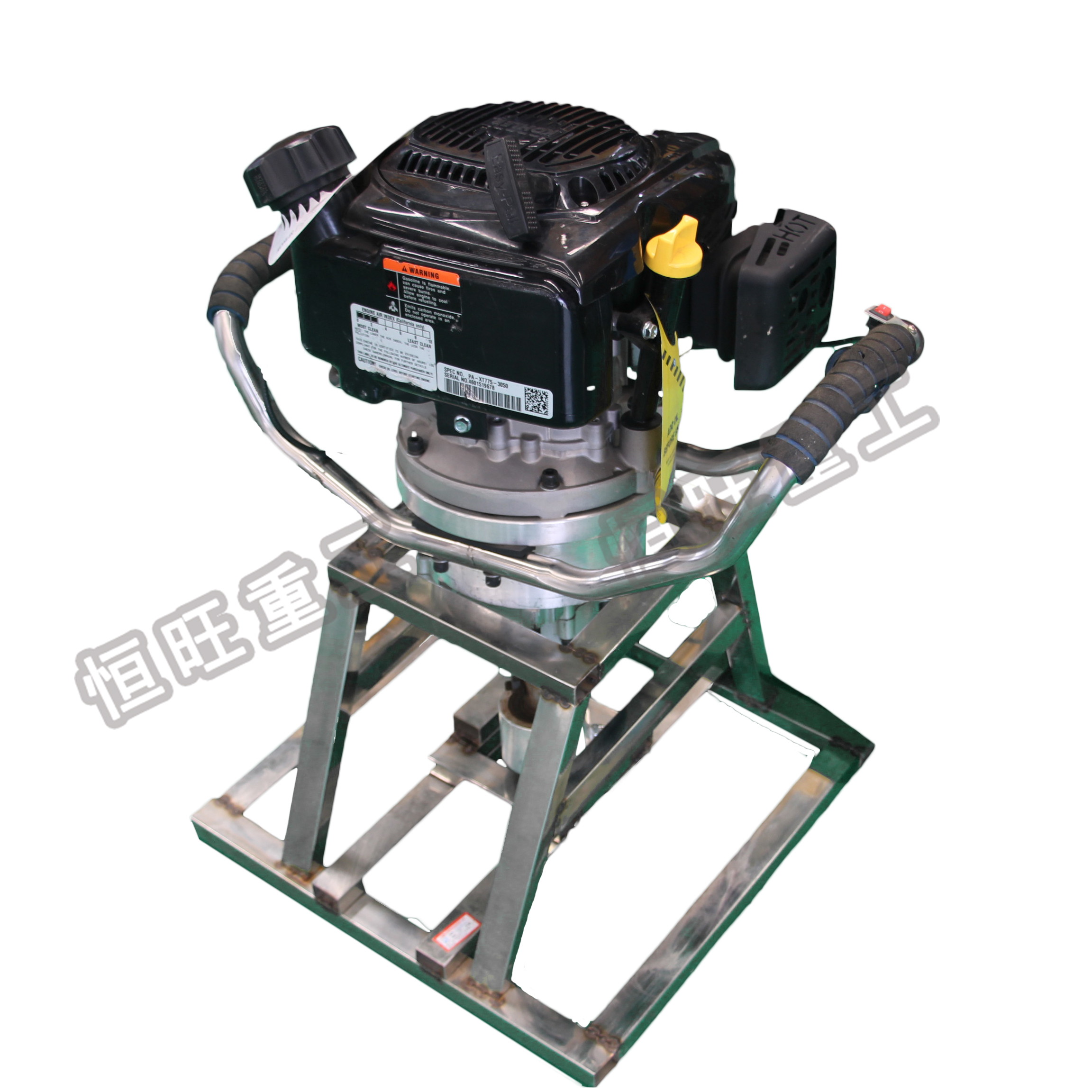 patented product gasoline engine chest rig bag backpack