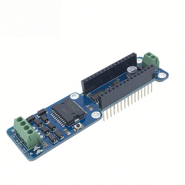 NANO-L298P L298P 2A Dual Channel DC Stepper Motor Driver Shield Module 5V-12V PWM DC Stepper Driver Module