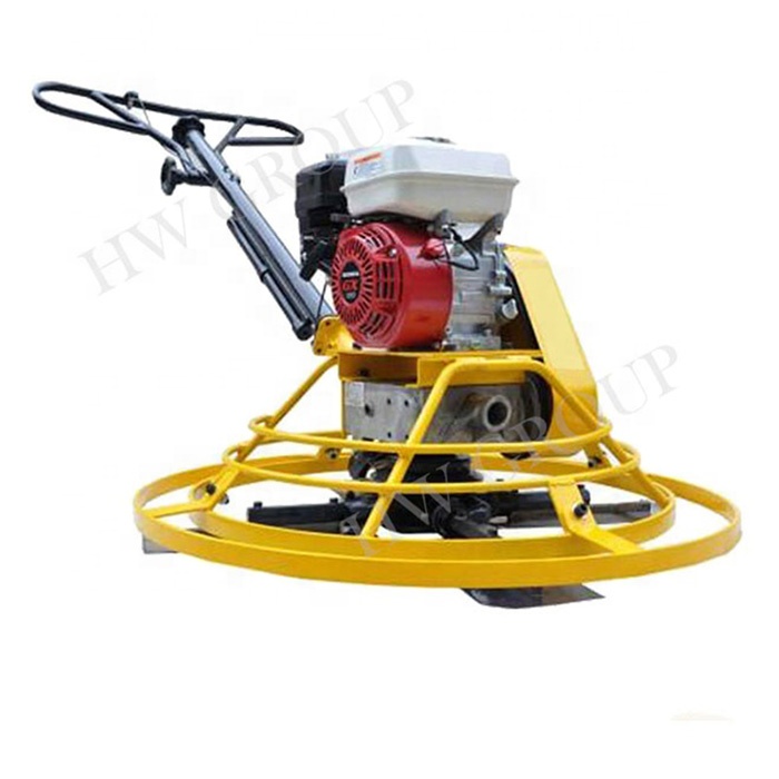 Gasoline engine superior concrete driving type power trowel