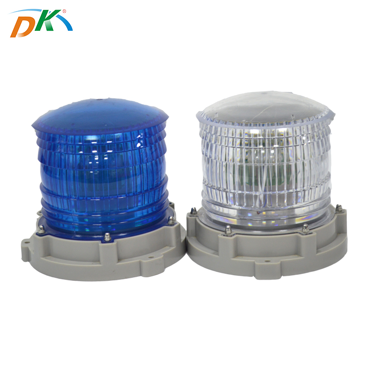 Led obstruction solar powered waterproof IP67 aviation flashing warning light
