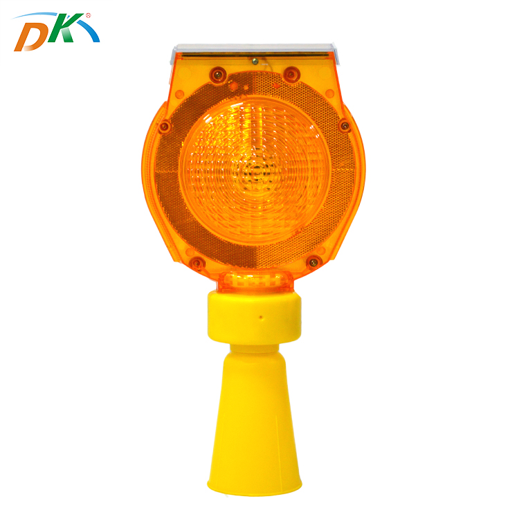 DK Led Outdoor PC Material Flashing Traffic Lights Barricade LED Warning  Lamps