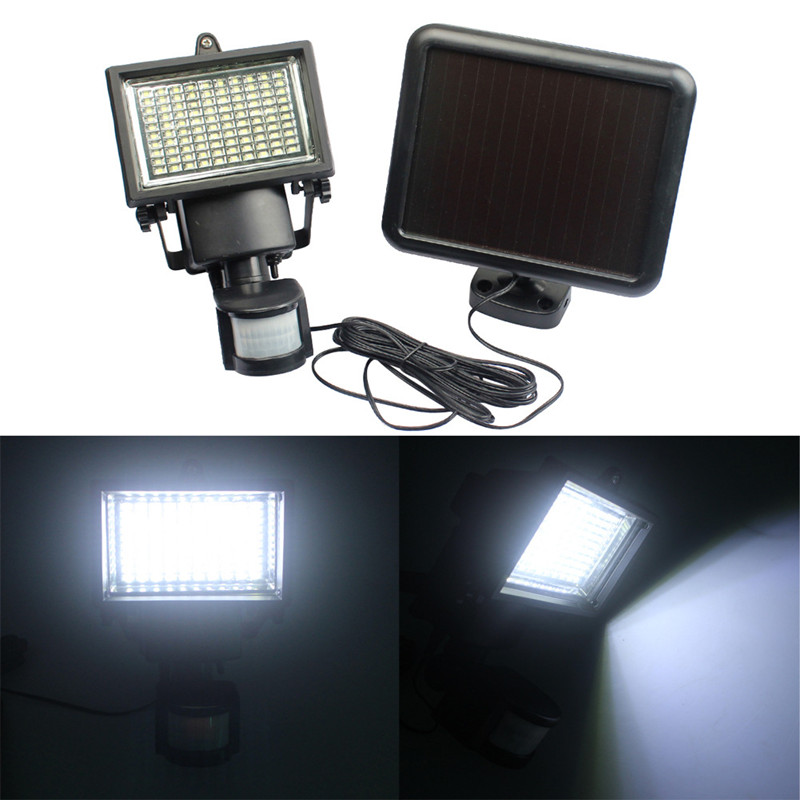 100 Led High Power Outdoor Solar Security Motion Sensor Spot Light For Garden Yard Patio Lighting