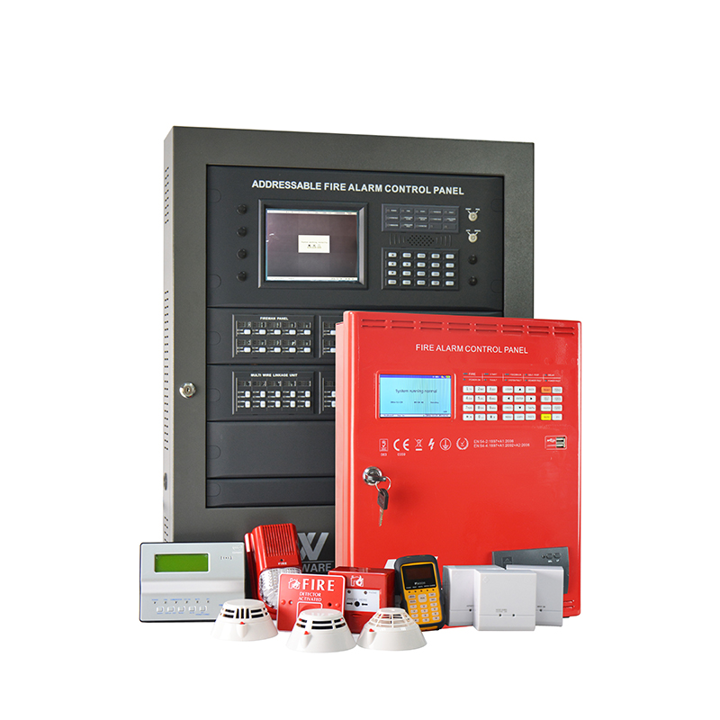 Asenware EN standard addressable fire detection alarm system