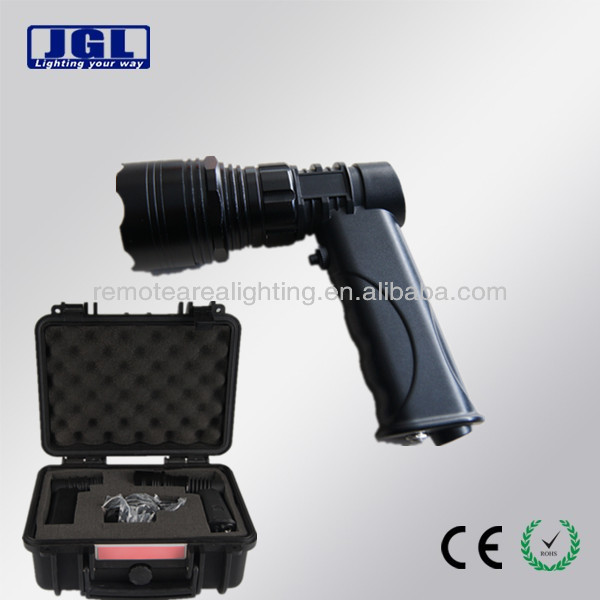 Rechargeable torchlight cree 10w led portable hunting handheld 12v spotlight tool kit for emergency construction lighting