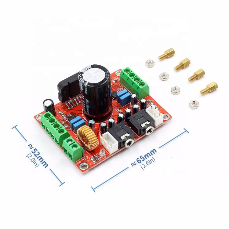 TDA7850 Power Amplifier Board 4 Channel Car Power Amplifier Board 4X50W With BA3121 Noise Reduction