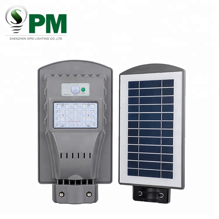 Best Selling High Efficiency Working IP65 20w all in one solar street light