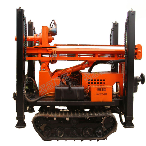 Crawler type hydraulic pneumatic cheap price underground water well drilling rig