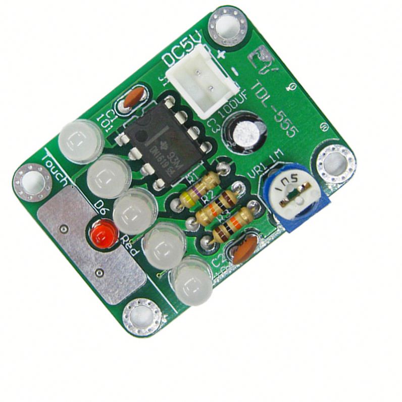 TDL-555 Touch Delay LED Light DIY Kit TOR Format DIY LED Kit Parts Light DC 5V