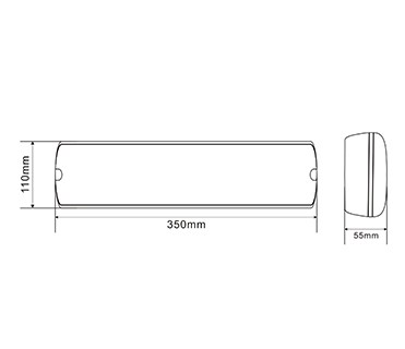 portable and fashionable led emergency exit box with multiple functions