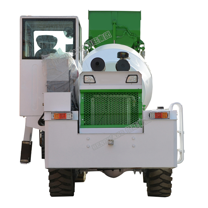 Combined mobile concrete transportation asphalt mixer truck 2.0 m3 concrete mixer truck