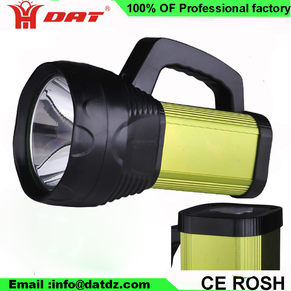 AT-X8Anew model high power searchlight with side light warning light lithium battery hunting light car charging for outdoor