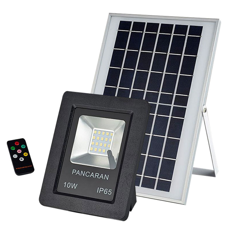 High quality energy-saving  LED outdoor rechargeable solar flood light
