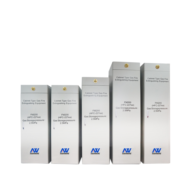 Asenware Cabinet type Fm200 Cylinder Firre Extinguisher