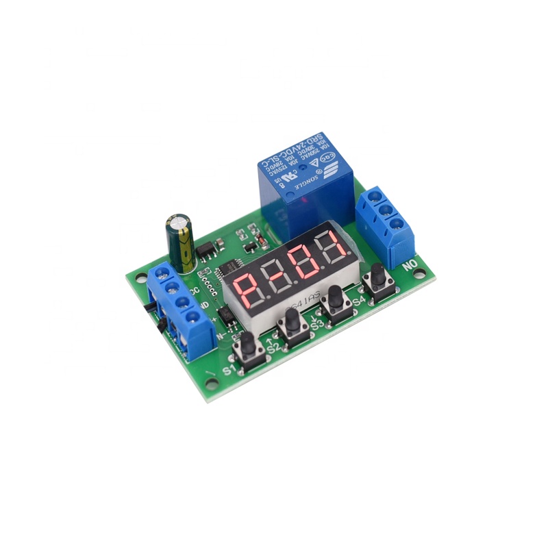 Power off delay relay automatically disconnect 12V24V trigger delay infinite cycle time control switch