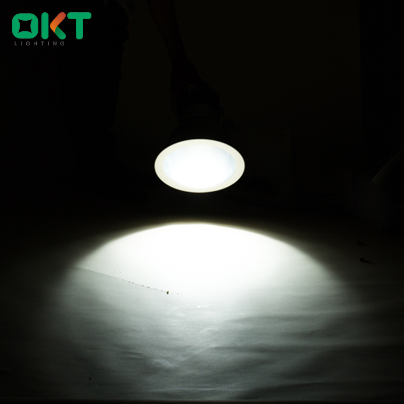 Retrofit CFL HID Incandescent commercial downlight