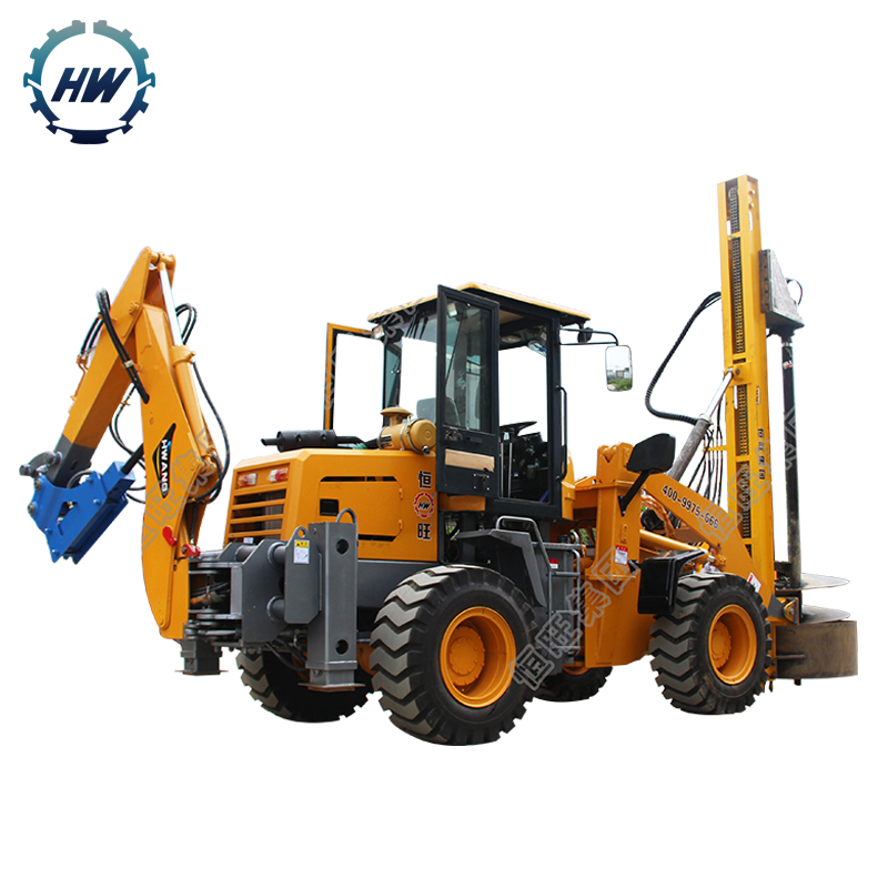 Small backhoe loader and tractor made in china