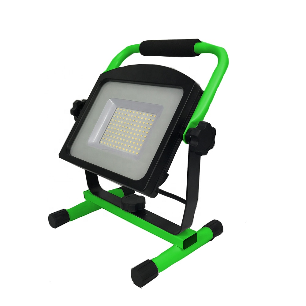 2019 factory popular seller green color 7000lm Commercial Electric Led Work Light for Outdoor IP65