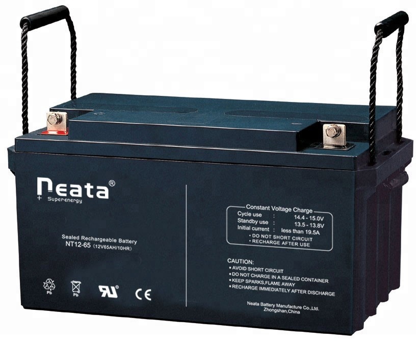 NEATA deep cycle solar battery 12v 65ah use for solar system long cycle life battery