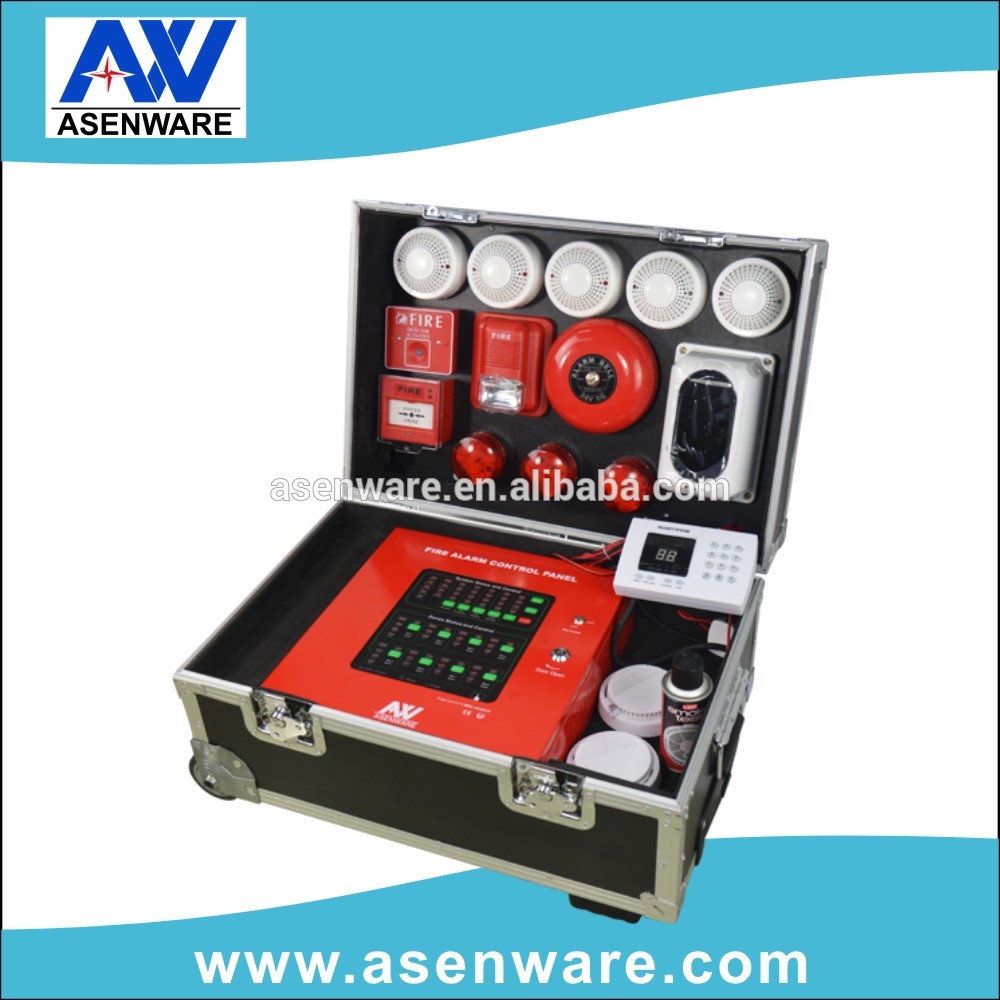 CE Approval Asenware OEM Conventional Fire Alarm System/1-32 Zone Conventional Fire Panel With Smoke Detector