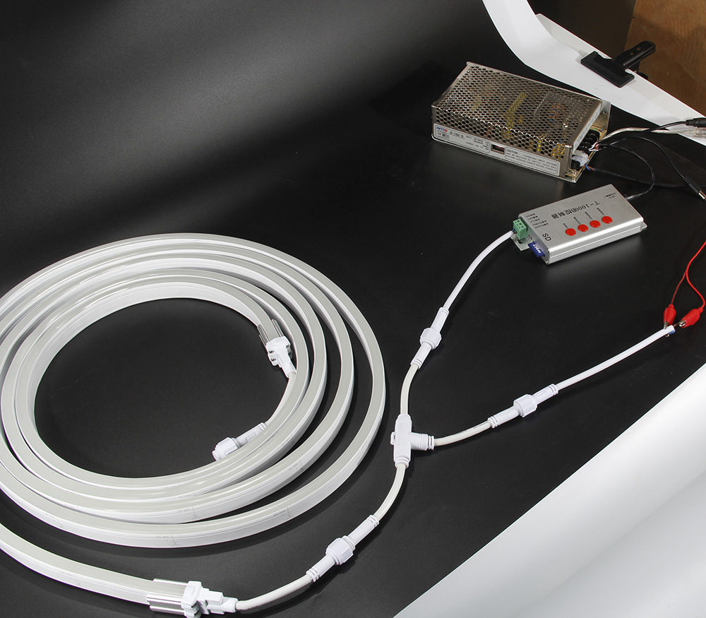 Christmas String Light 100m/roll led strip light 220-240V Neon Flexible Led Rope Light Factory in China