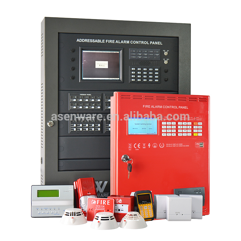 LCD Digital Programmer Network 2 Wiring Addressable Fire Panel 324 Address