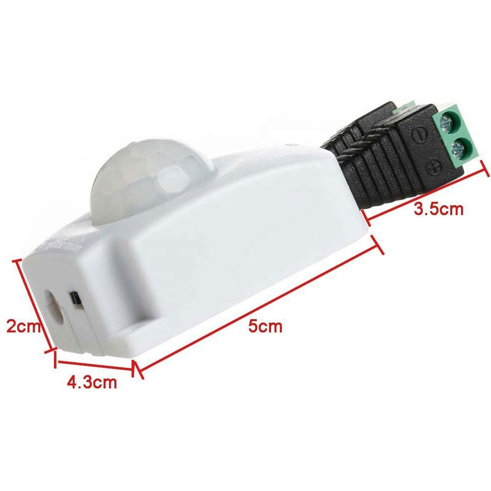 5-30v Human Body Sensor Switch Module Gradually ON And OFF Time Delay Light Control Adjustable White