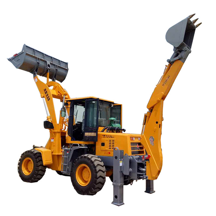Earth moving equipment construction digger loader with good quality