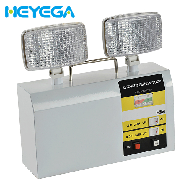 2*2W professional rechargeable emergency double head led light